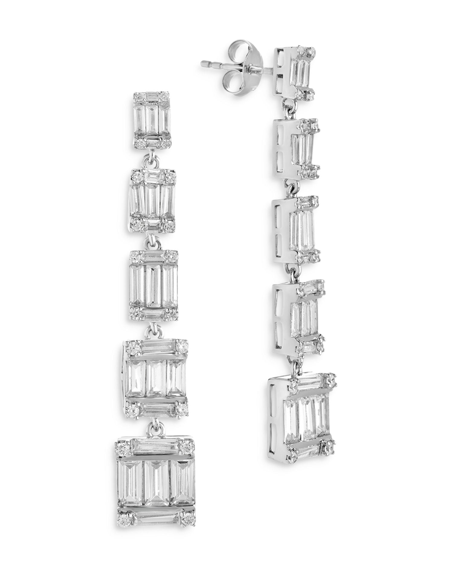 Penelope Drop Stud Earrings