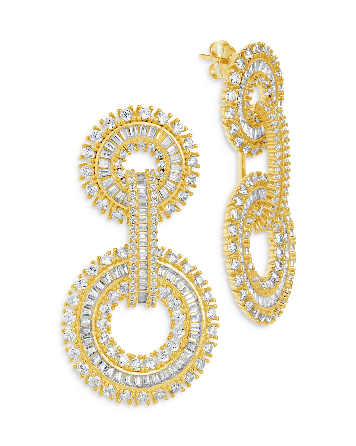 Reese Circle Drop Earrings