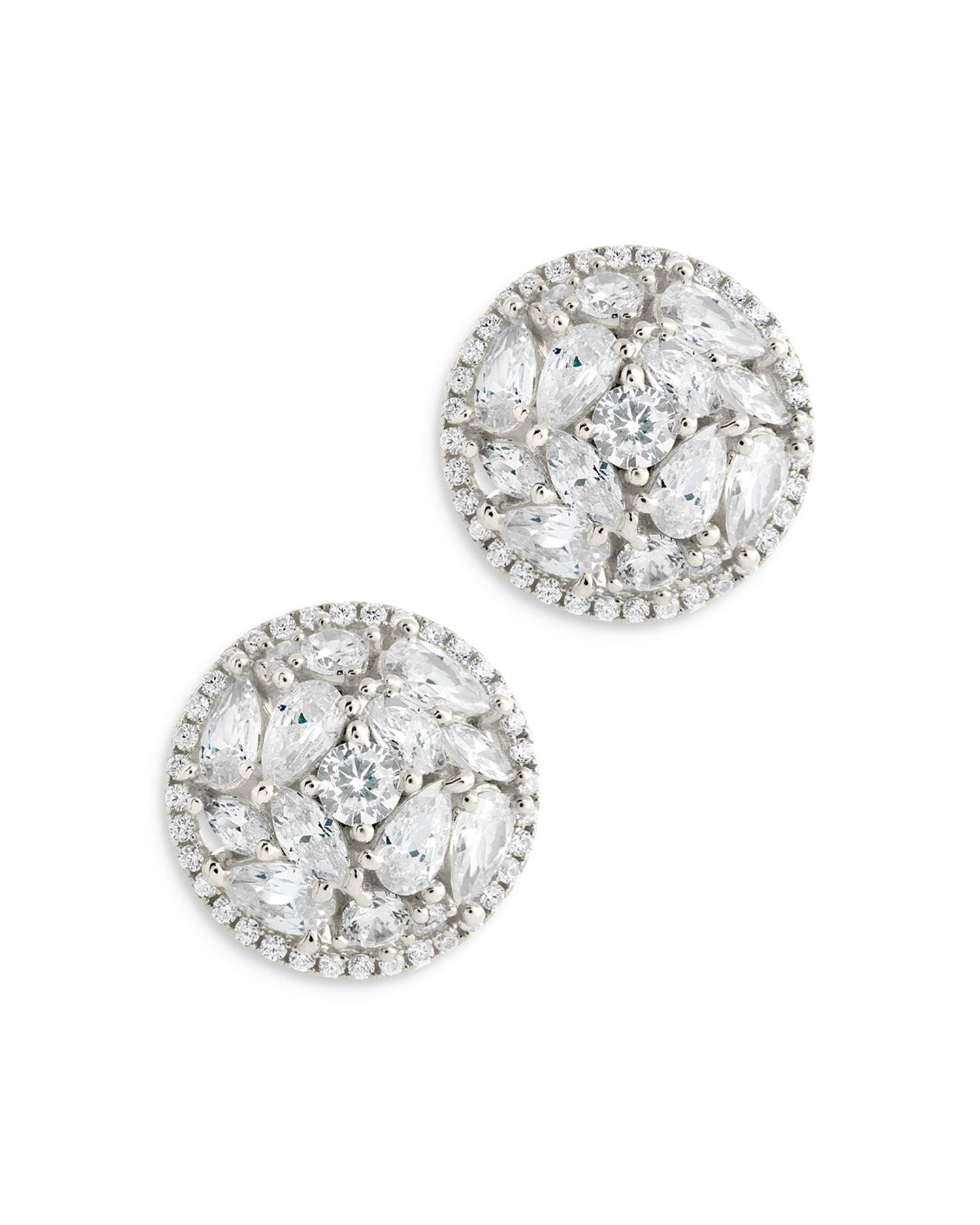 Zara Circle Stud Earrings