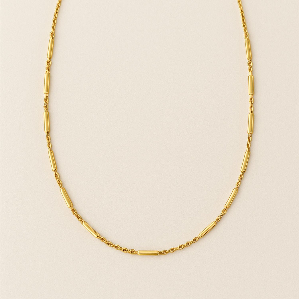 Light Beam: Slim Link Full Necklace