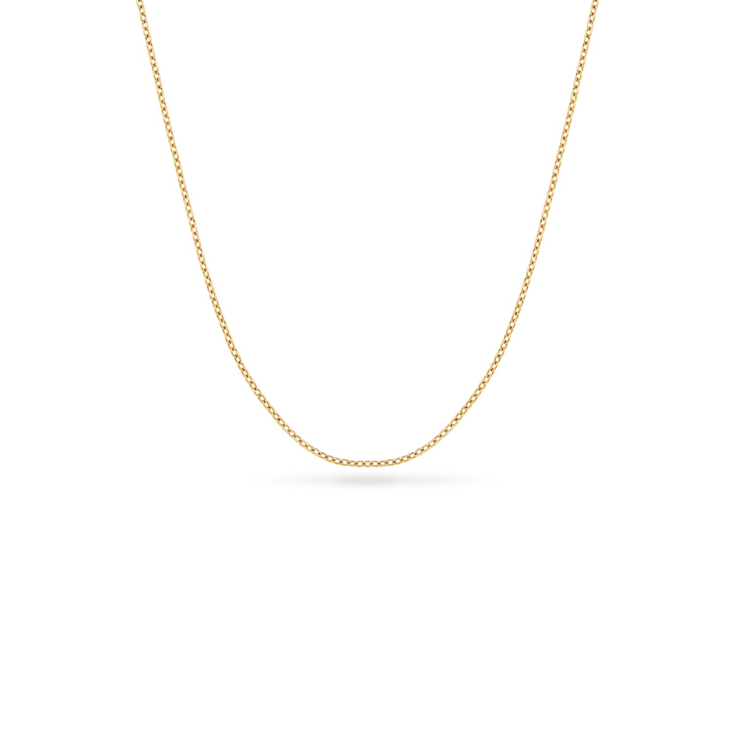 La Croix Crystal Cross Necklace (Gold)