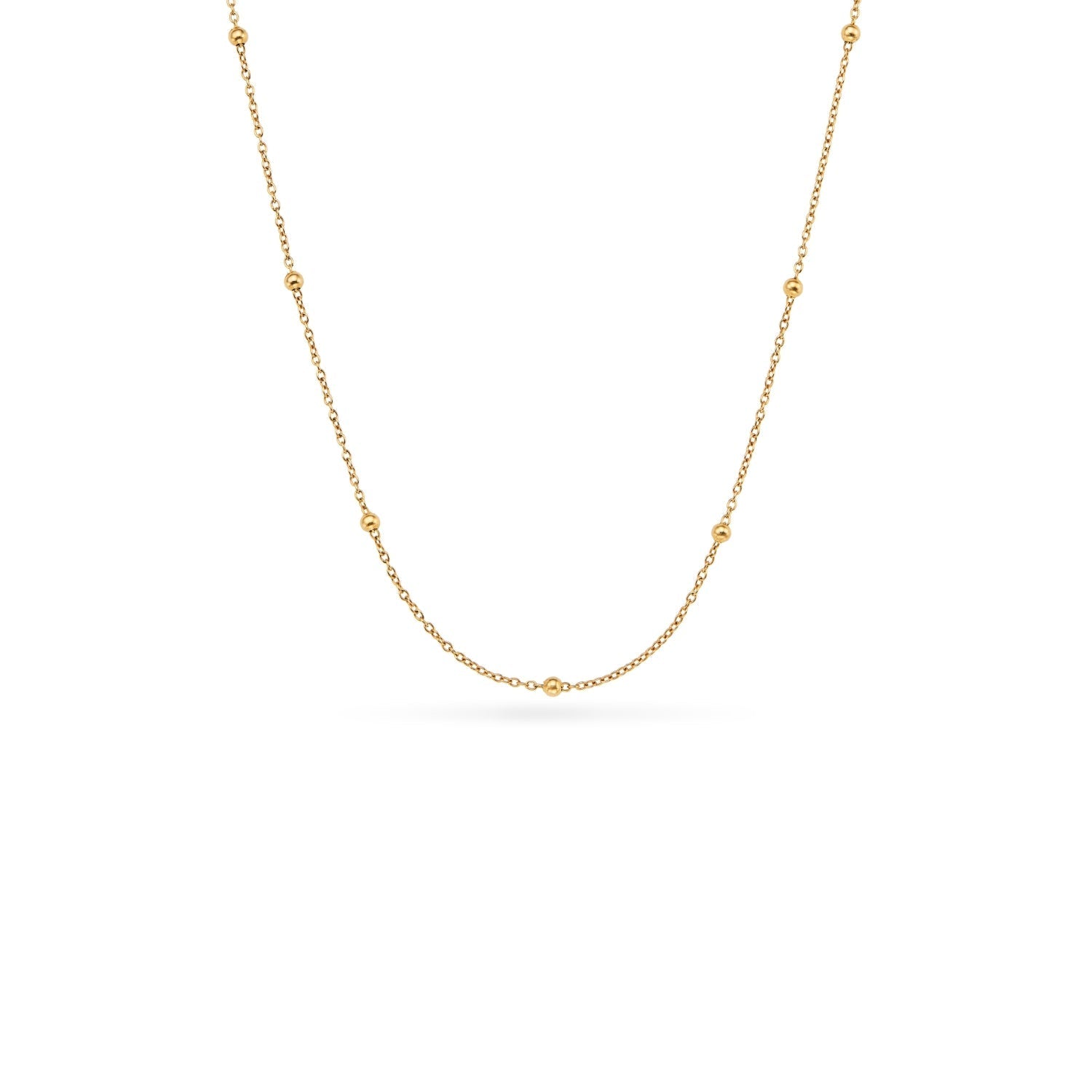 Ocean Pendant Necklace (Gold)
