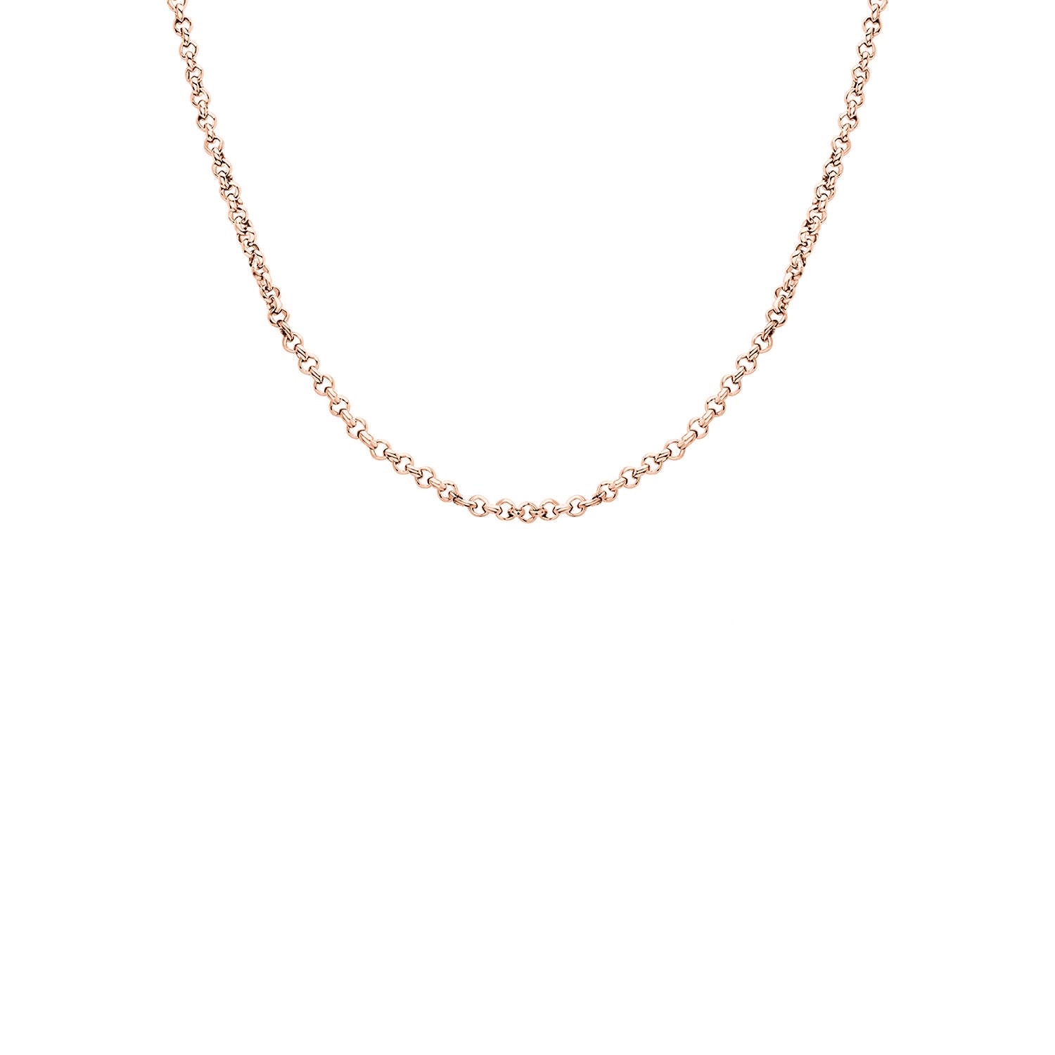Cursive Name Necklace (Rose Gold)