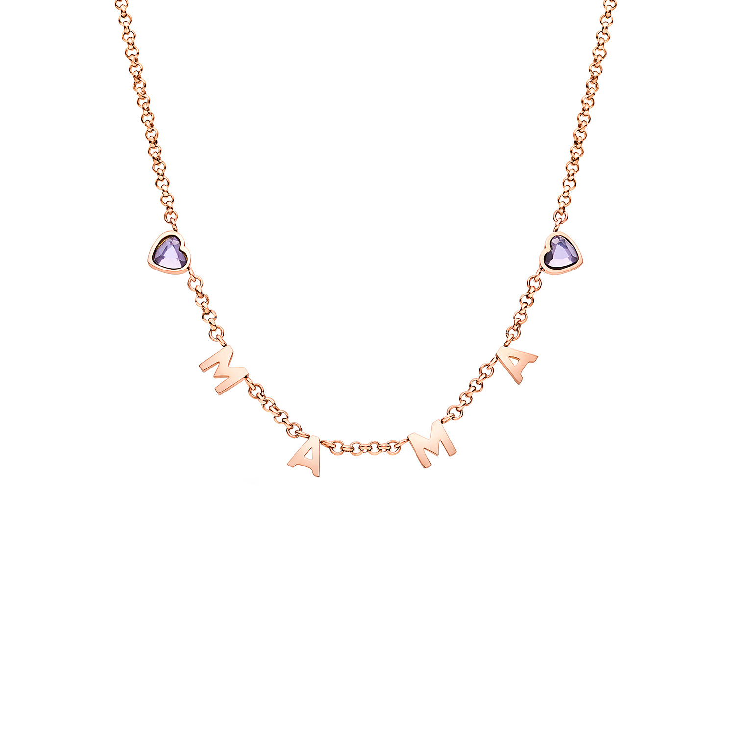 Made Mine Name Necklace (Rose Gold)