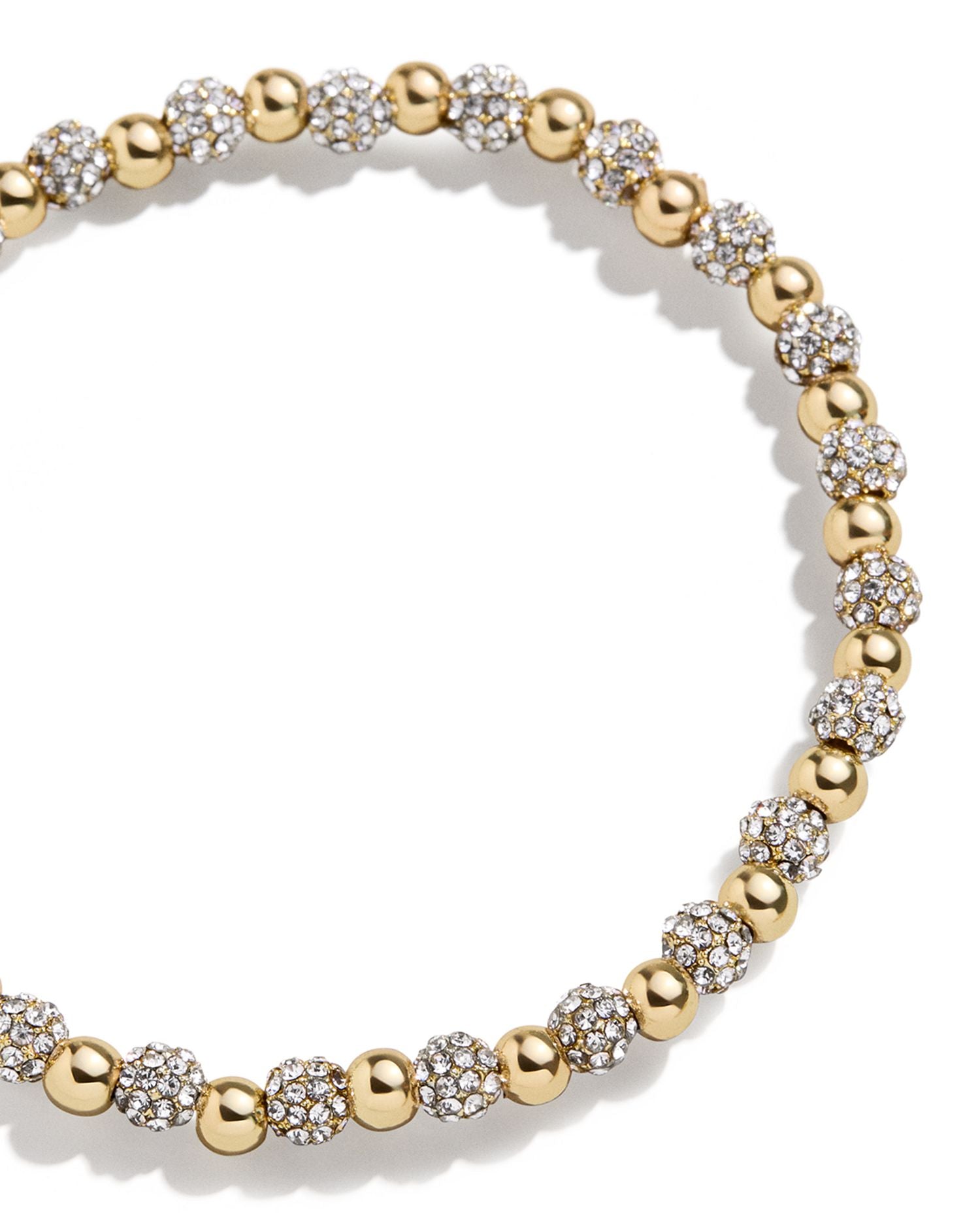 Nia Pavé Fireball Beaded Stretch Bracelet