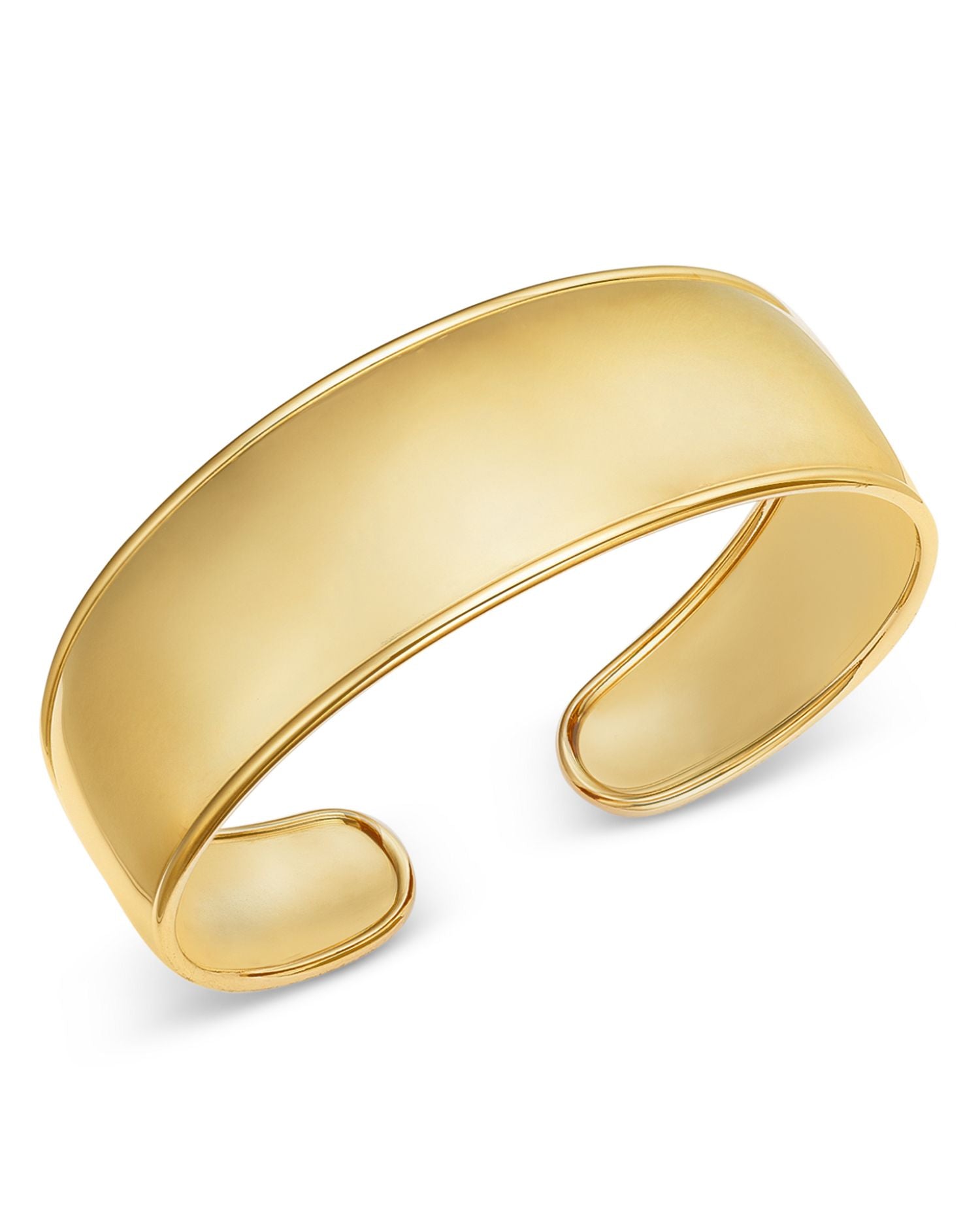 14K Yellow Gold Cuff Bangle