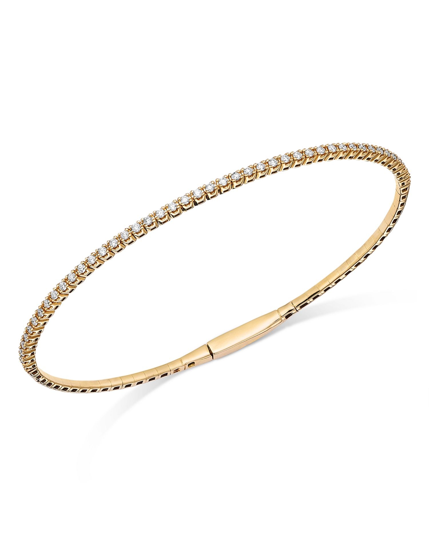 Diamond Skinny Tennis Bracelet in 14K Yellow Gold, 0.50 ct. t.w.