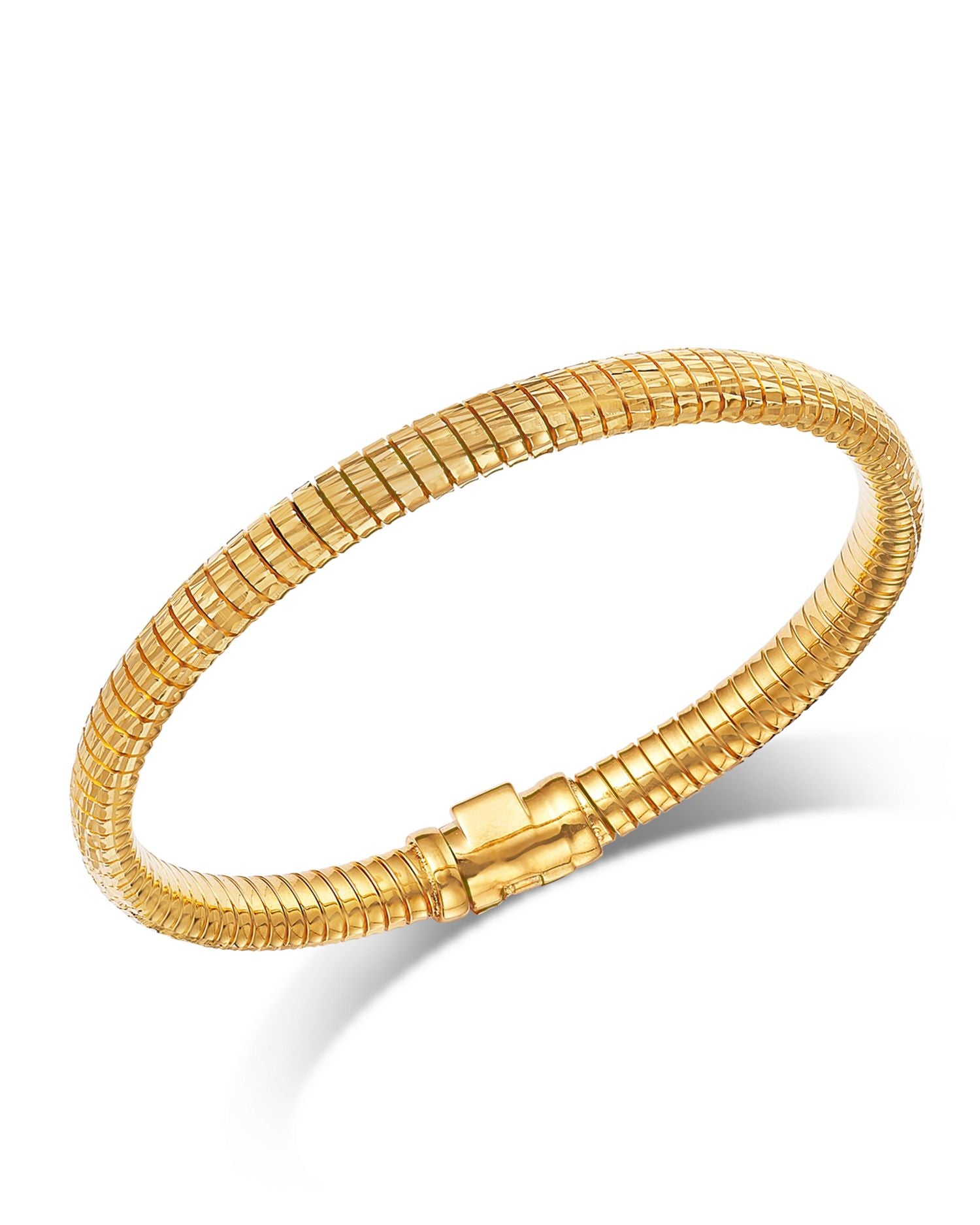 Tubogas Link Bracelet in 14K Yellow Gold