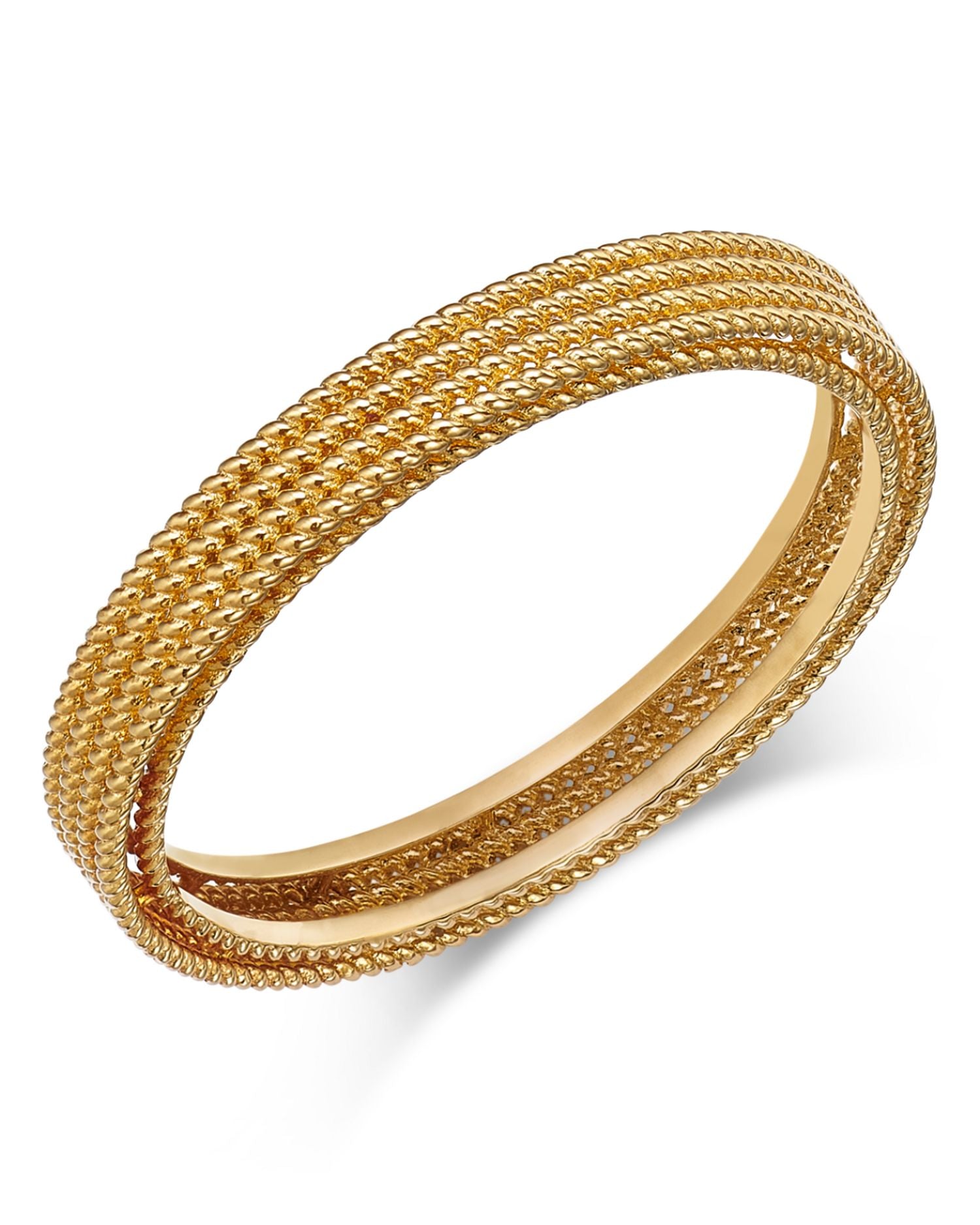 18K Yellow Gold Symphony Barocco Ring