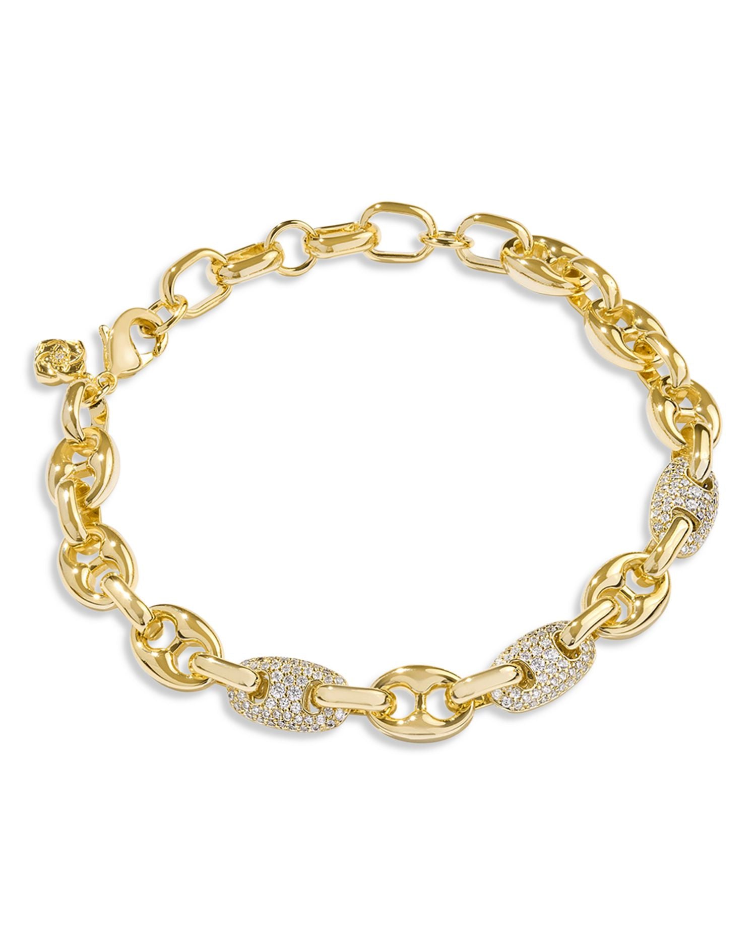Bailey Pavé Mariner Link Chain Bracelet