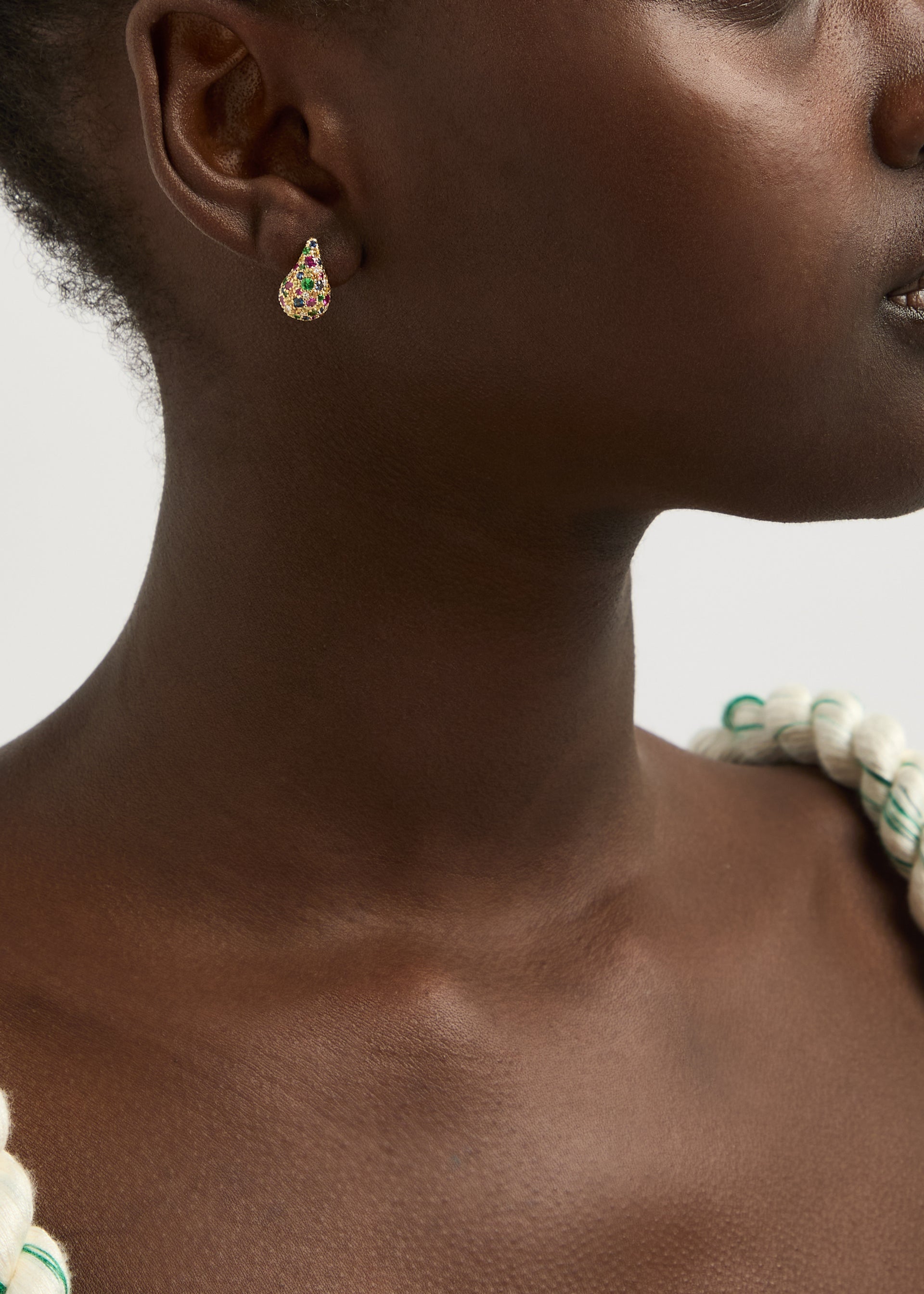 Happy Tears 14kt gold drop earrings