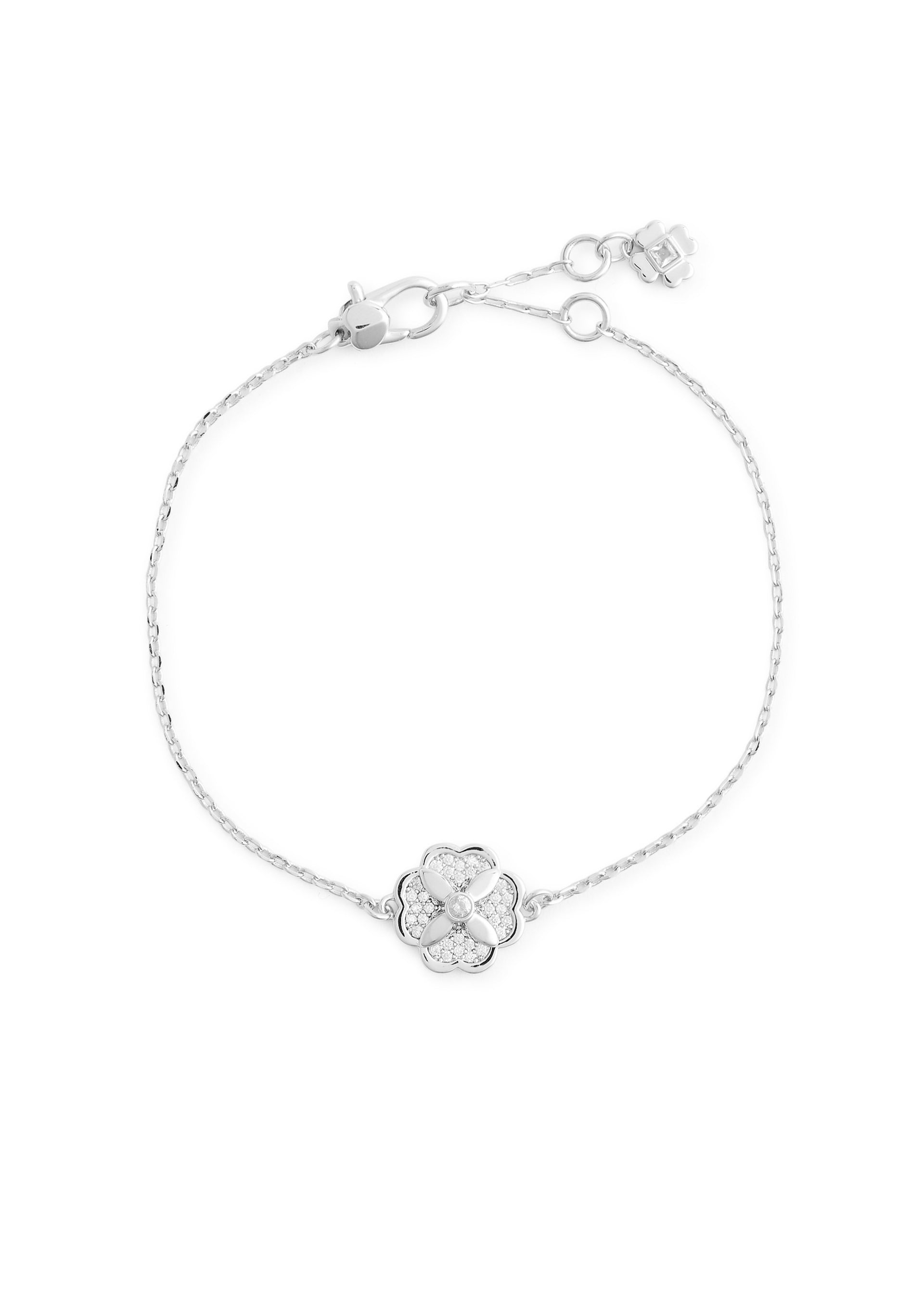Heritage Bloom silver-plated bracelet