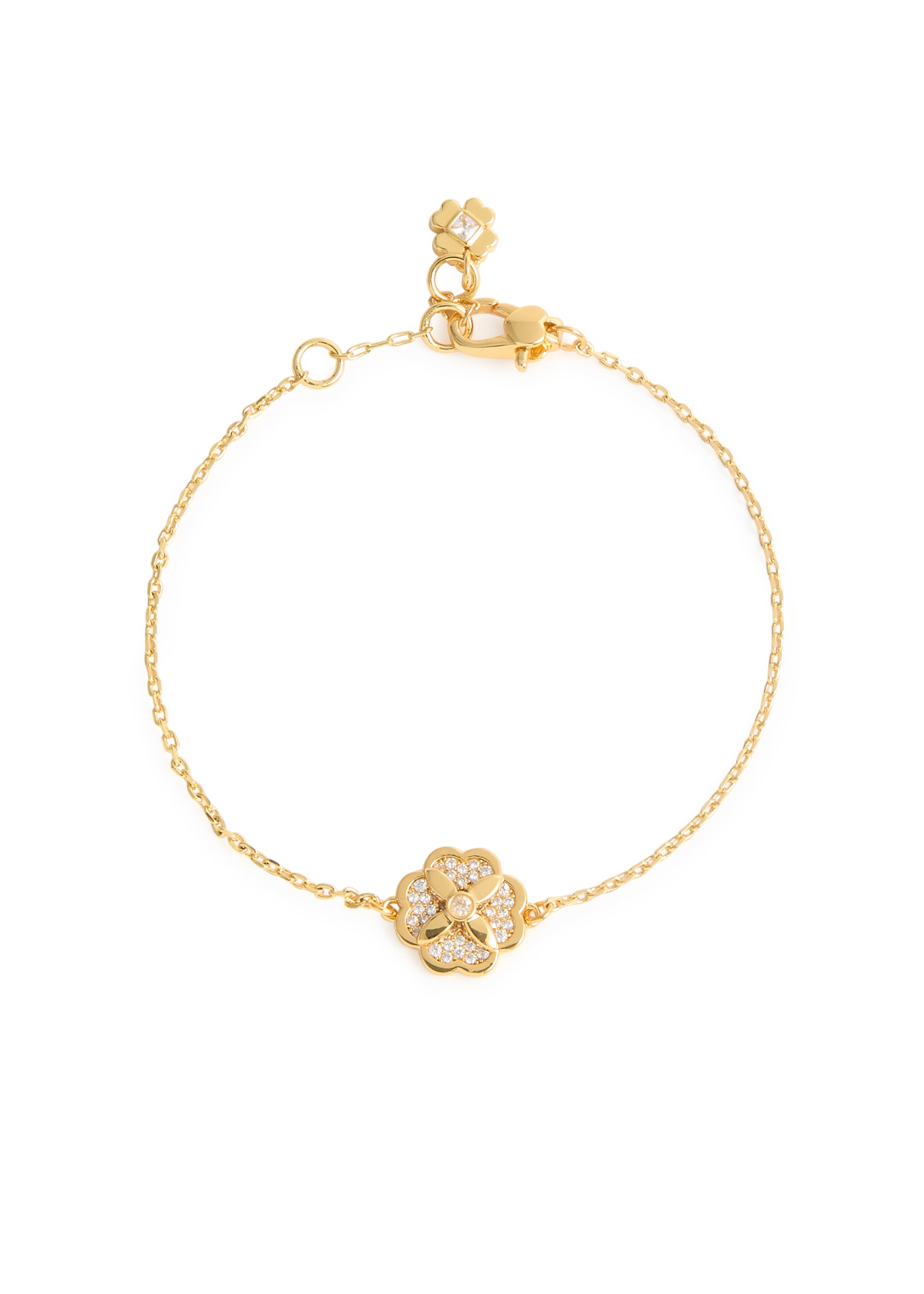 Heritage Bloom gold-plated bracelet