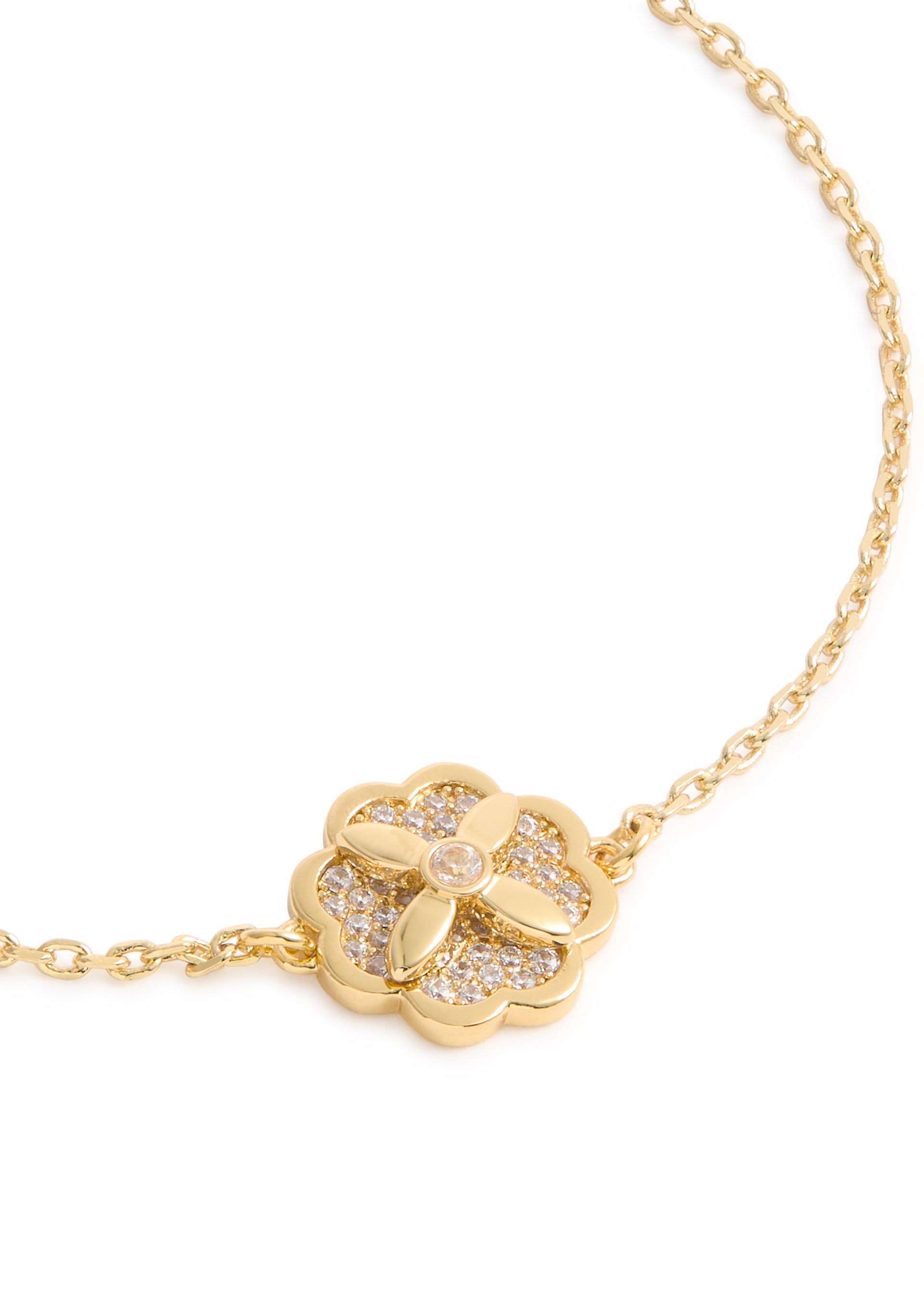 Heritage Bloom gold-plated bracelet