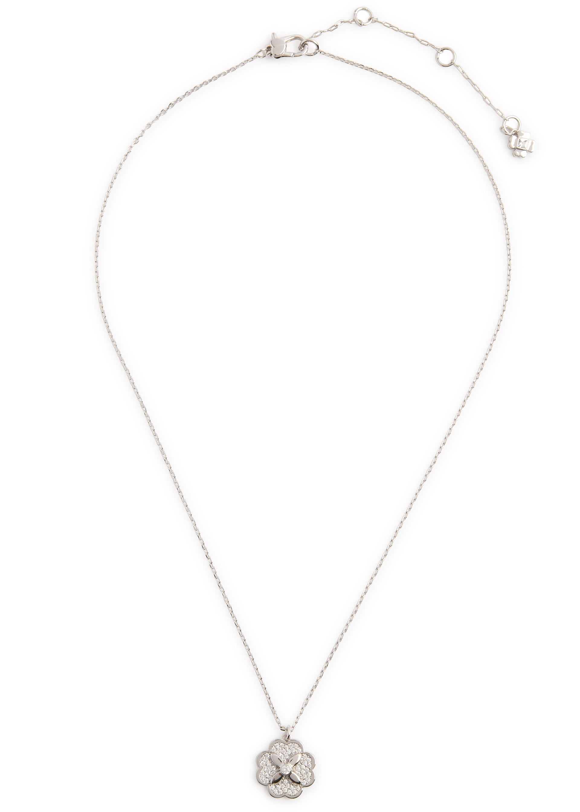 Heritage Bloom crystal-embellished necklace