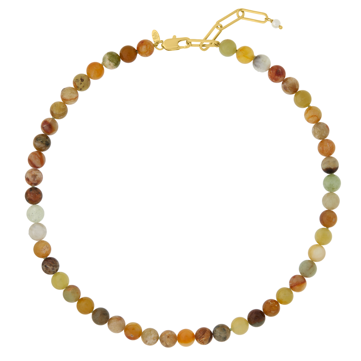 PETITE PALOMA NECKLACE MULTI JADE