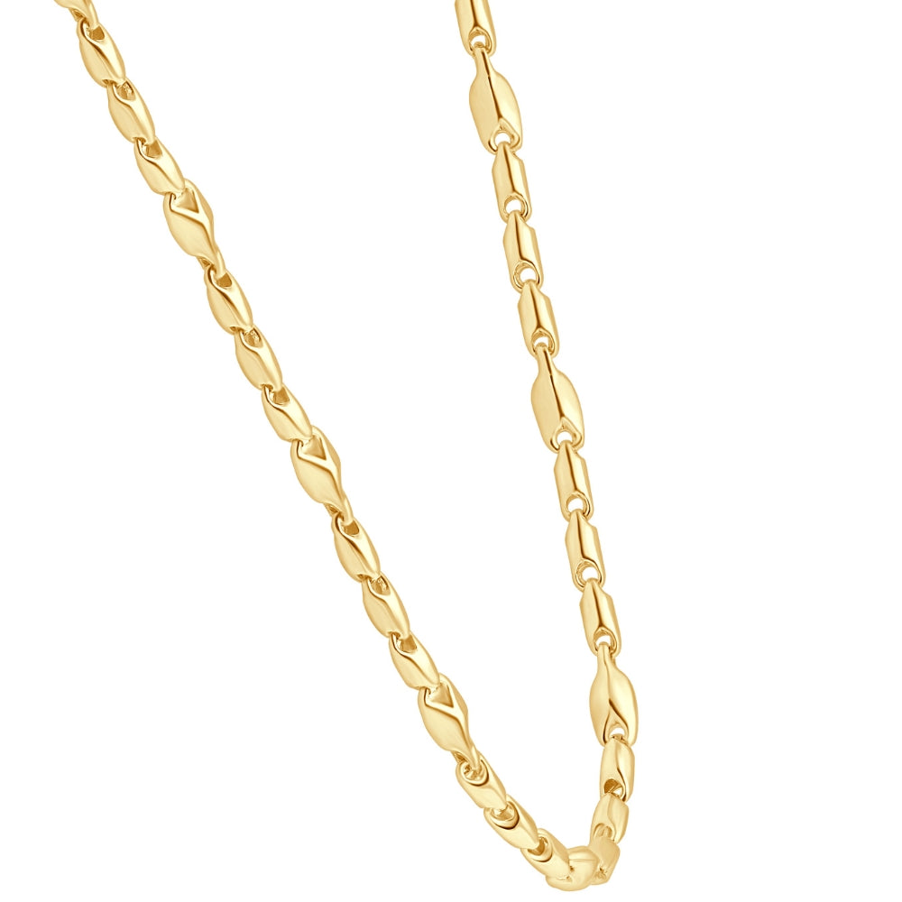 14k Yellow Gold Women's 24' Chain Necklace 17 Grams 4mm Thick