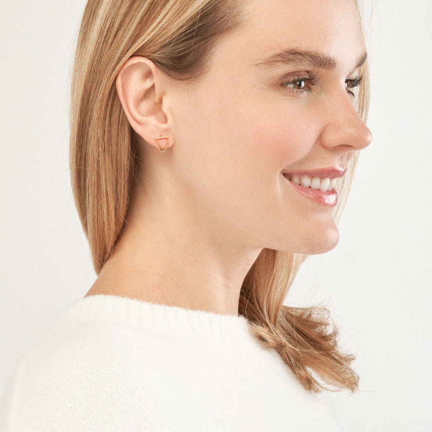 Horizontal Bar Earrings