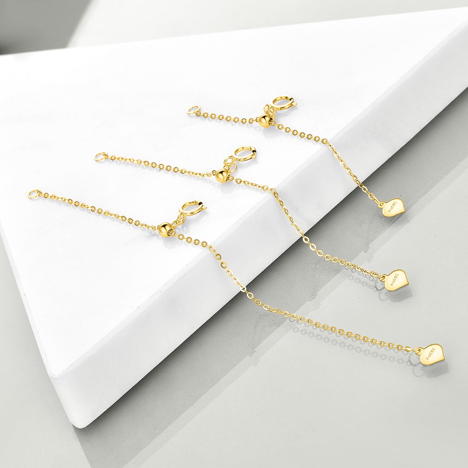 14K Gold Cable Chain Necklace
