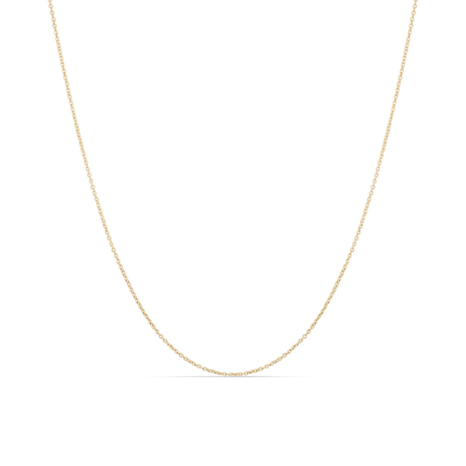 14K Gold Cable Link Chain