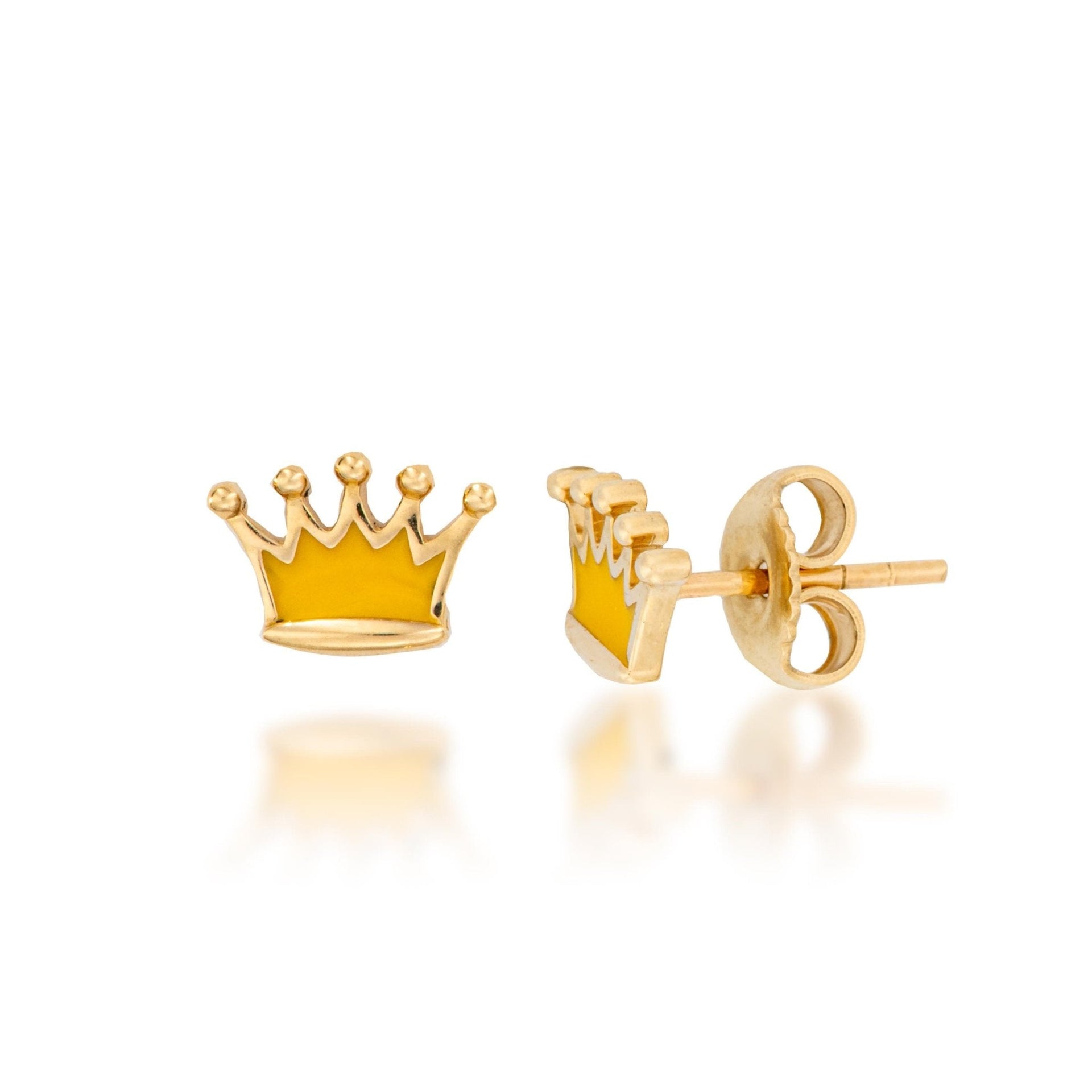 Crown Earring Studs