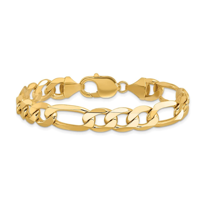14K Gold Figaro Link Bracelet