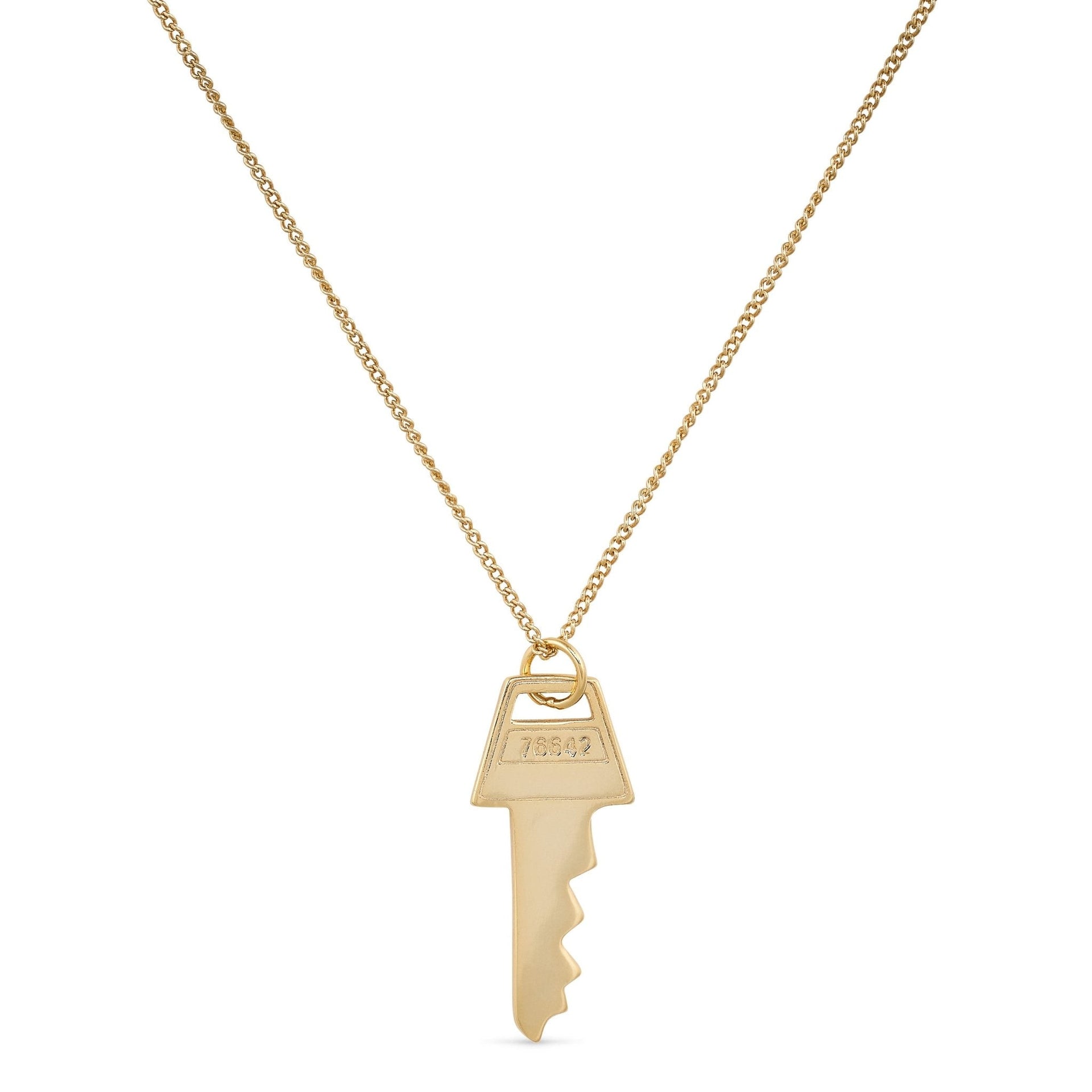 Gold Key Necklace