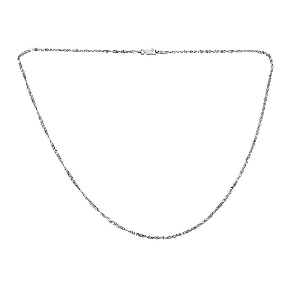 Gold Singapore Chain Necklace