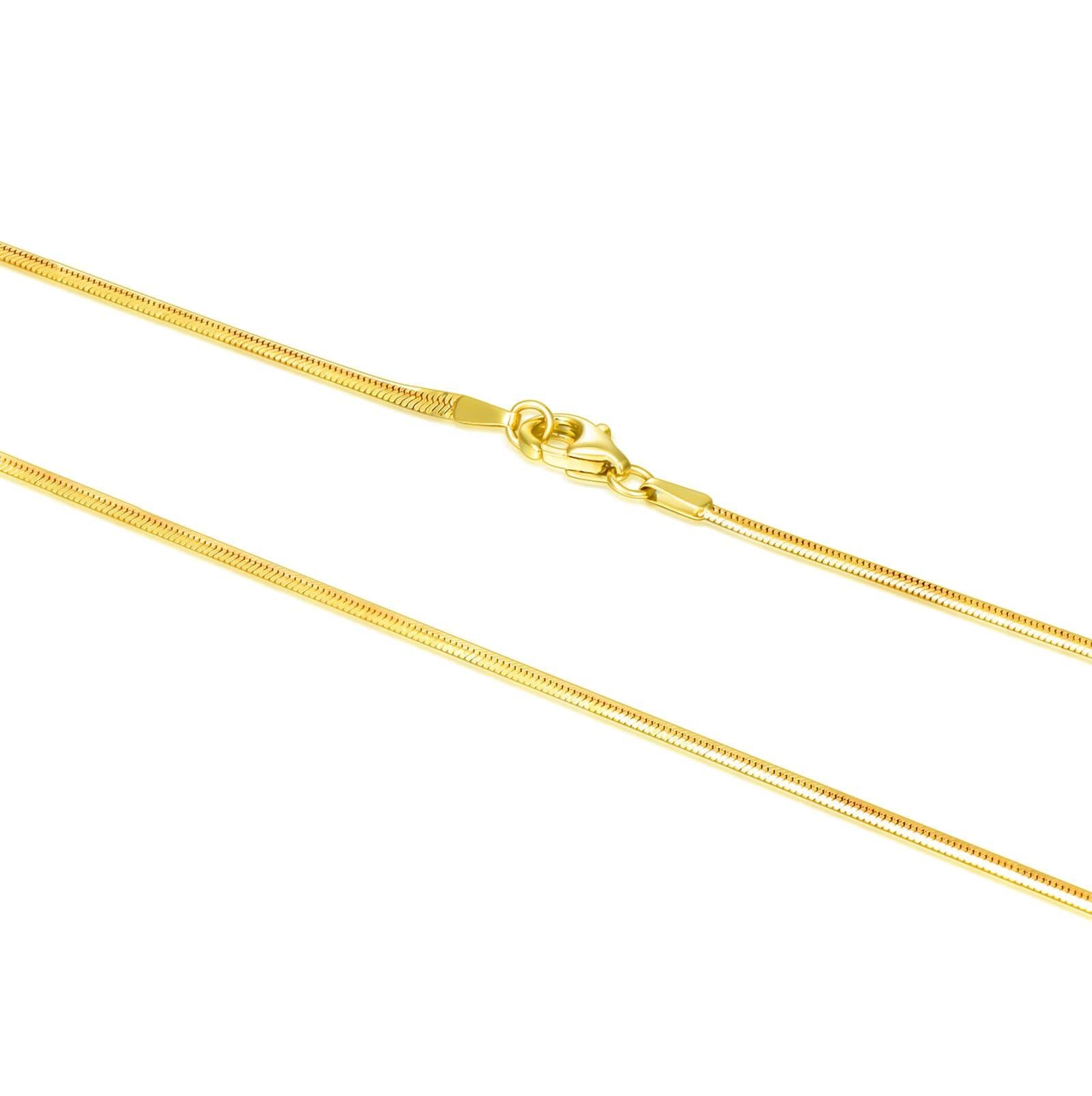 14K Gold Snake Chain Necklace