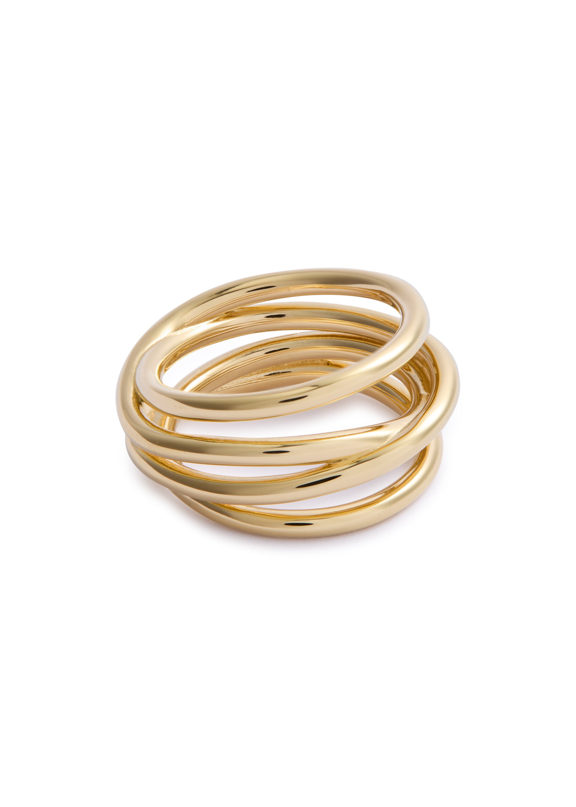 Twine 14kt gold vermeil ring