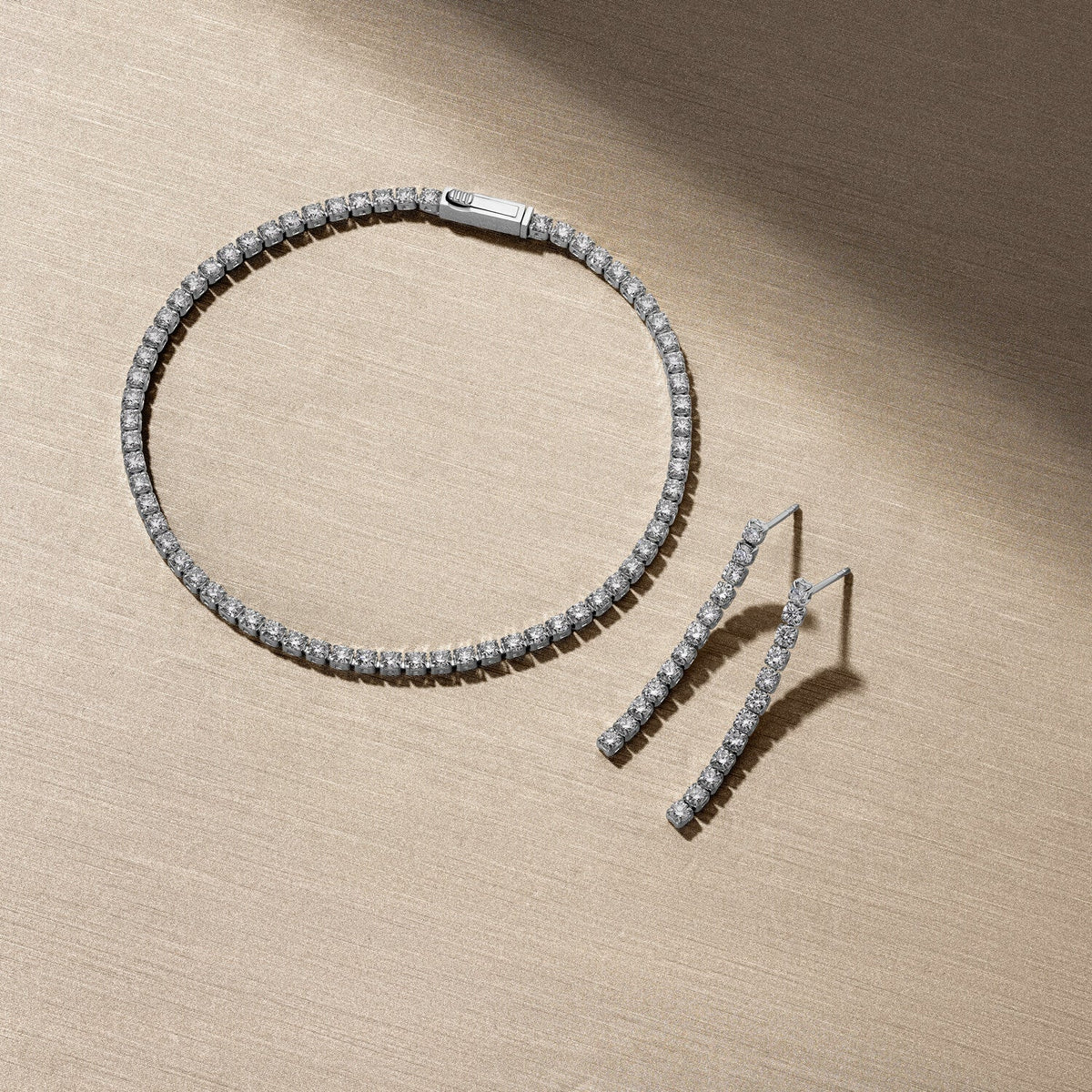 Bracelet Diamante - 14k yellow gold or white gold 2.39-2.78 ct TW G-H VS lab-grown diamonds