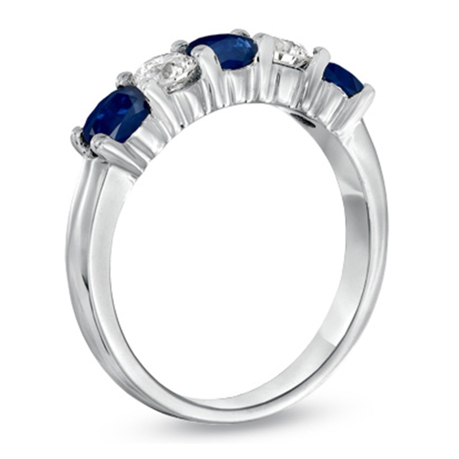 1.26cttw Sapphire and Diamond Ring set in 14k Gold