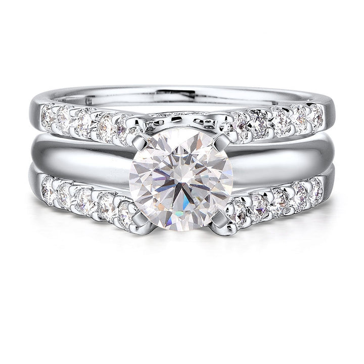 5/8 ct. tw. Diamond Ring Enhancer in 14K White Gold