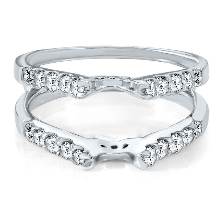 5/8 ct. tw. Diamond Ring Enhancer in 14K White Gold
