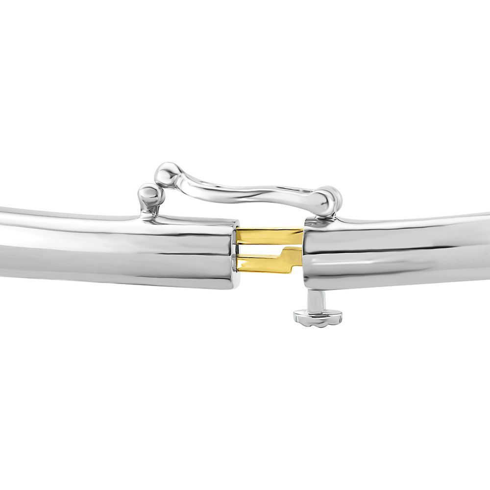 1/4 ct. tw. Diamond Bangle Bracelet in Sterling Silver