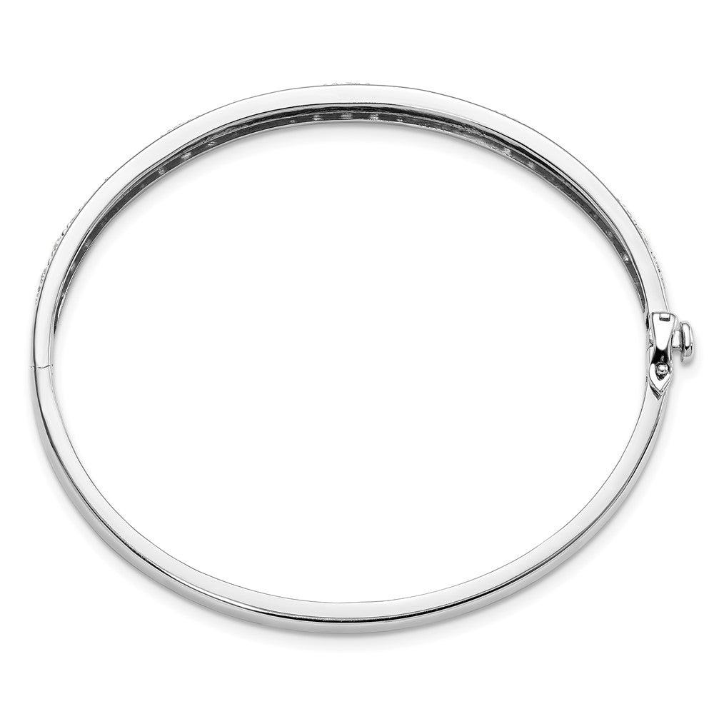 14k Gold 1.8 Ct Lab Grown Diamond Bangle Bracelet