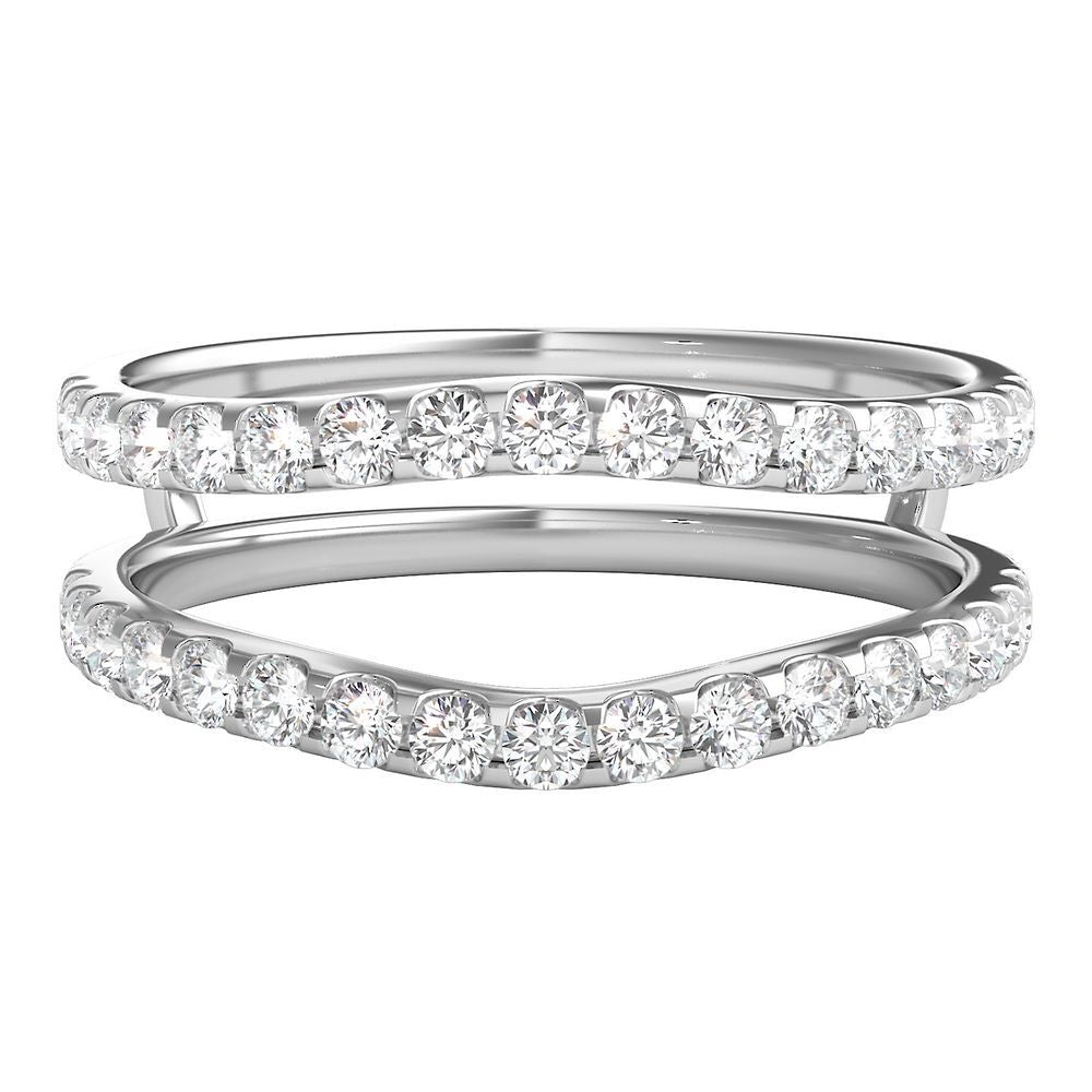 1/2 ct. tw. Diamond Ring Enhancer in 14K White Gold