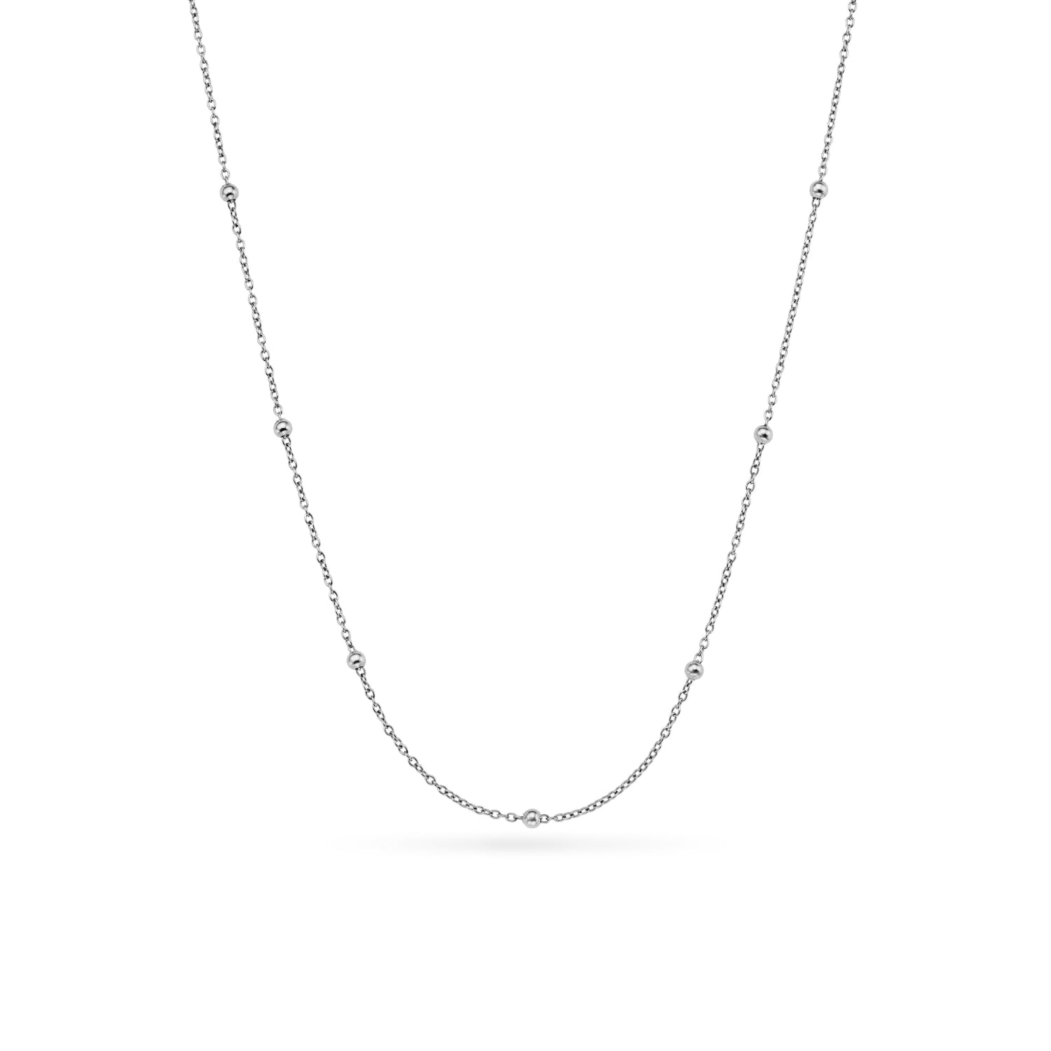 Sphere Chain Necklace (Silver)