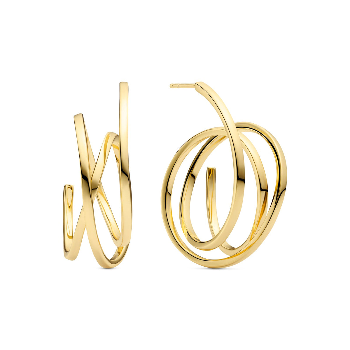 Earrings Spirale Pianura