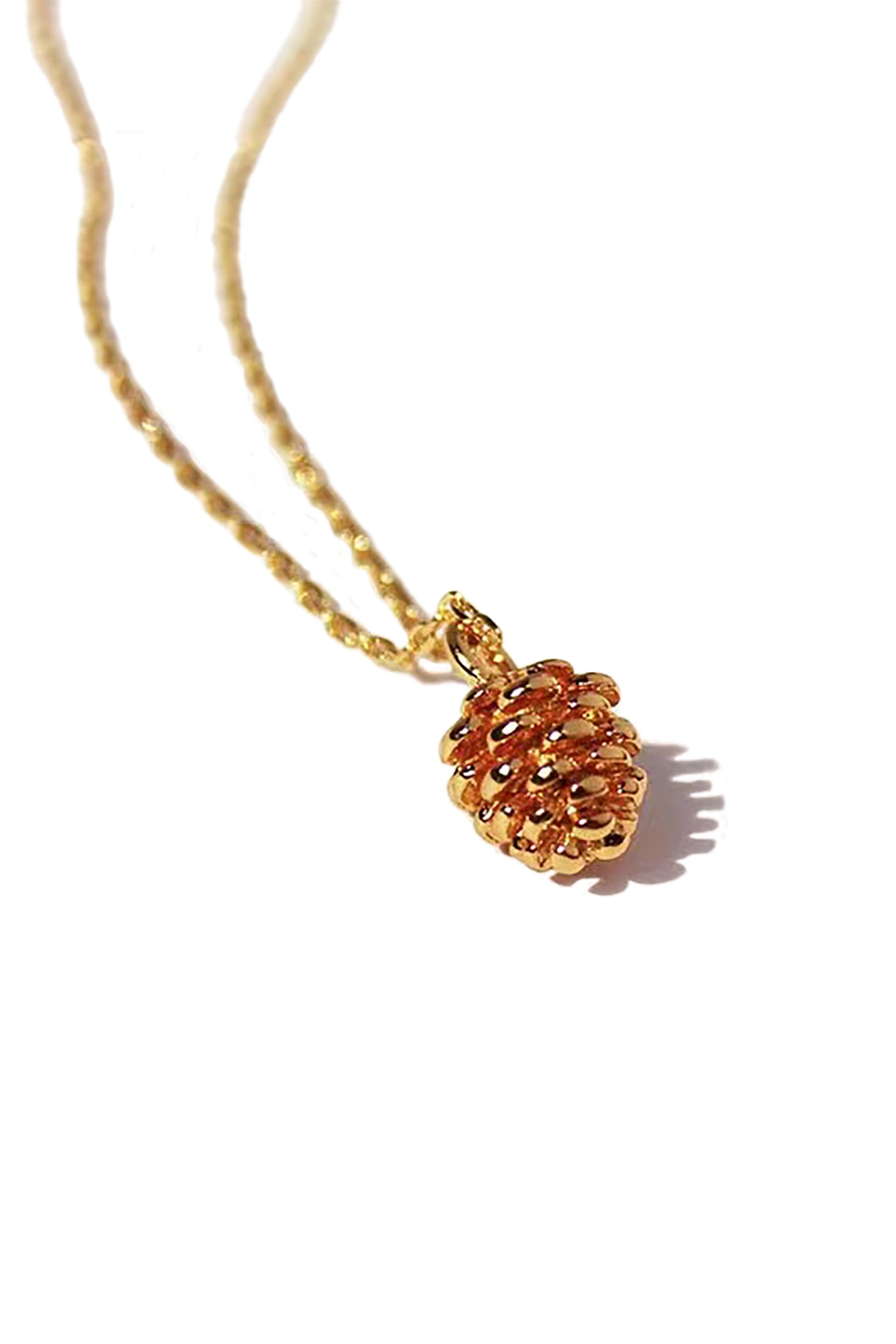 Pinecone Pendant Necklace