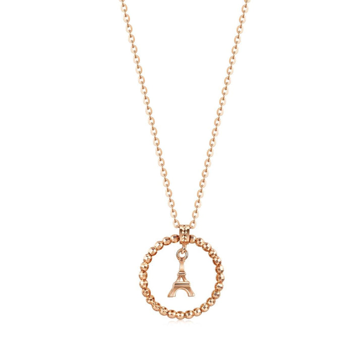 18K Gold (Red) Necklace -  - Aureus Boutique