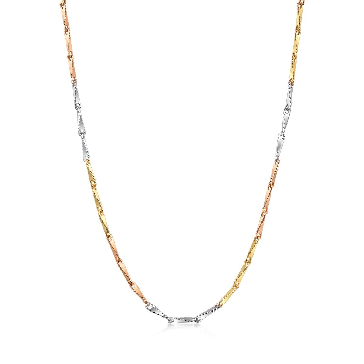 18K Multi-coloured Gold Necklace -  - Aureus Boutique