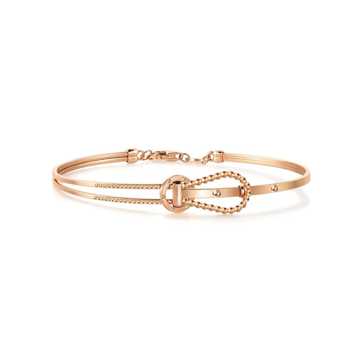 18K Rose Gold Bangle -  - Aureus Boutique