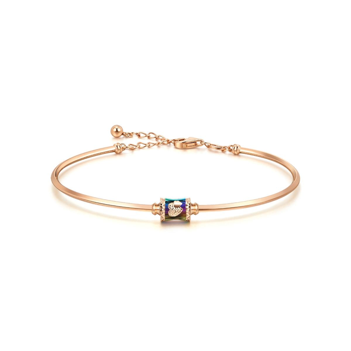 18K Rose Gold Bangle -  - Aureus Boutique