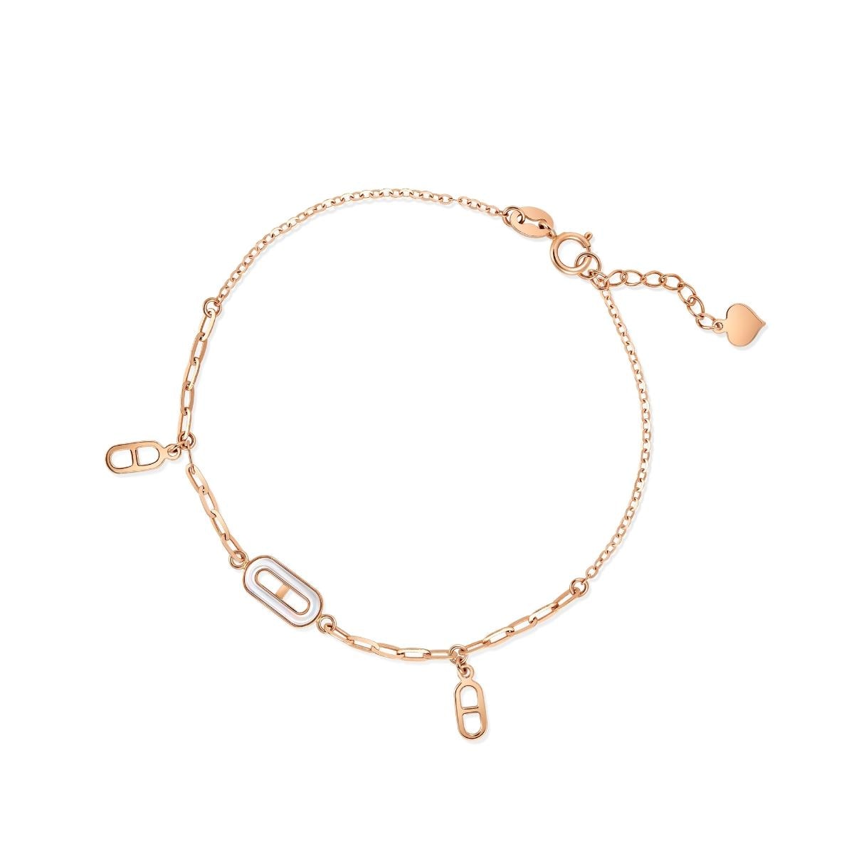 18K Rose Gold Bracelet -  - Aureus Boutique