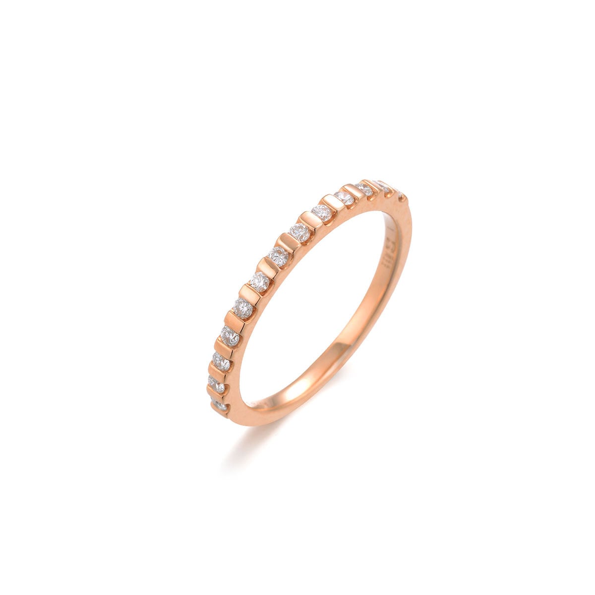 18K Rose Gold Diamond Ring -  - Aureus Boutique