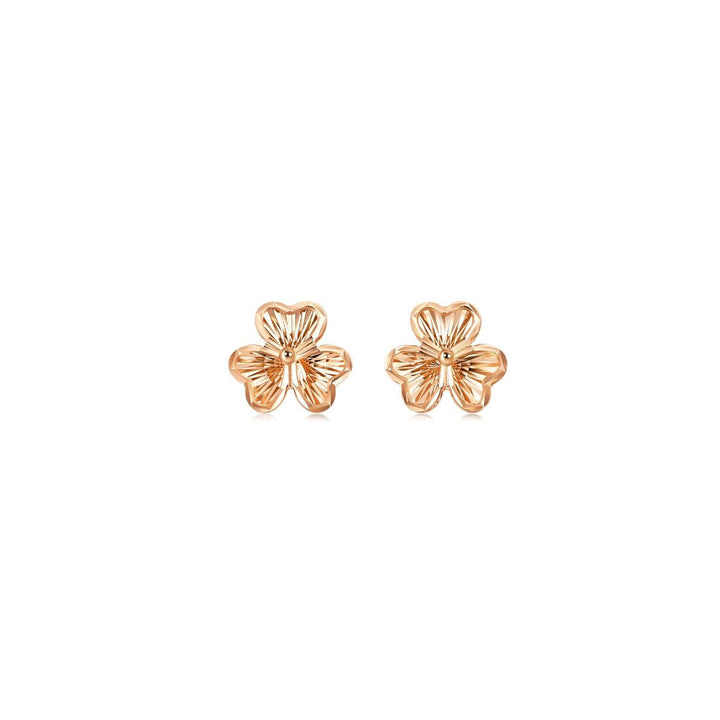 18K Rose Gold Earrings -  - Aureus Boutique