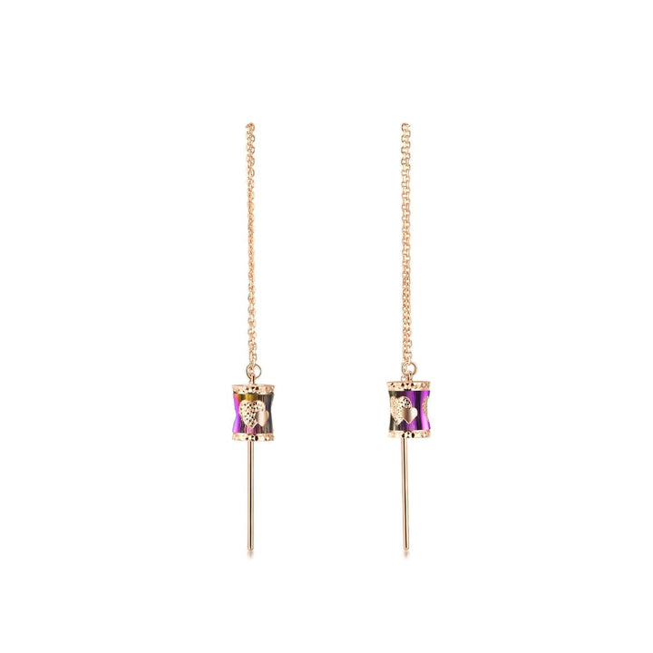 18K Rose Gold Earrings -  - Aureus Boutique