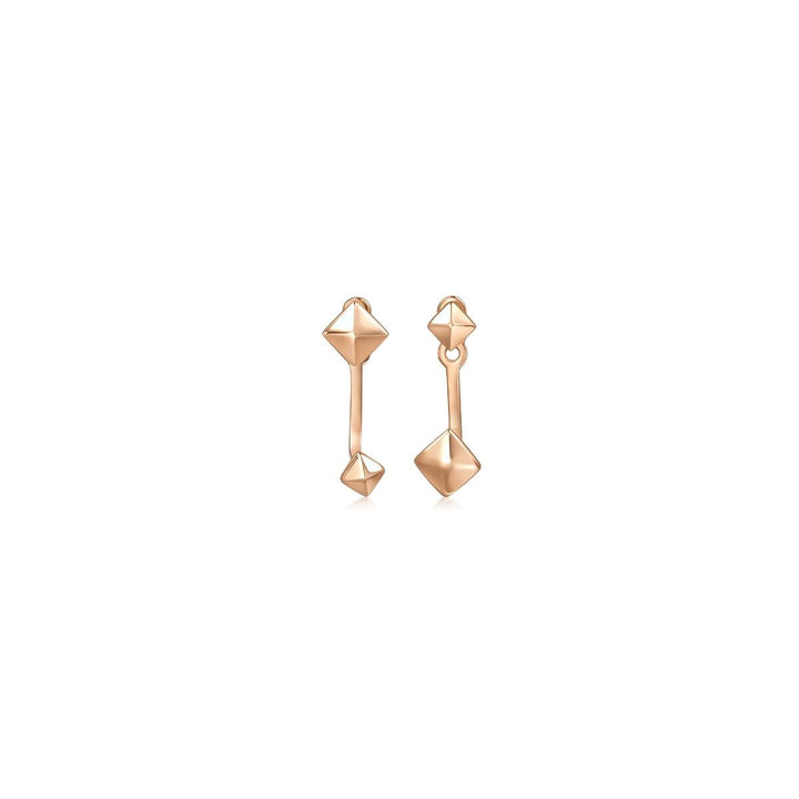 18K Rose Gold Earrings -  - Aureus Boutique