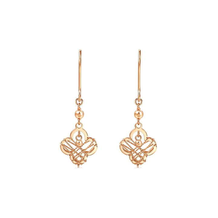 18K Rose Gold Earrings -  - Aureus Boutique